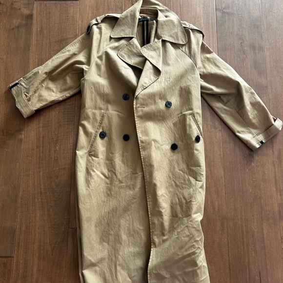 Brand New Zara Trench Coat - Picture 2 of 4